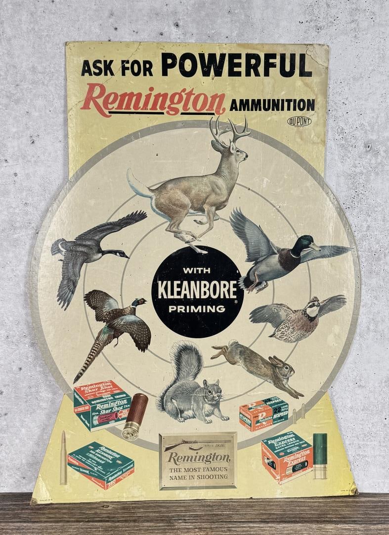 Remington Ammunition Countertop Display Sign (1 of 6)