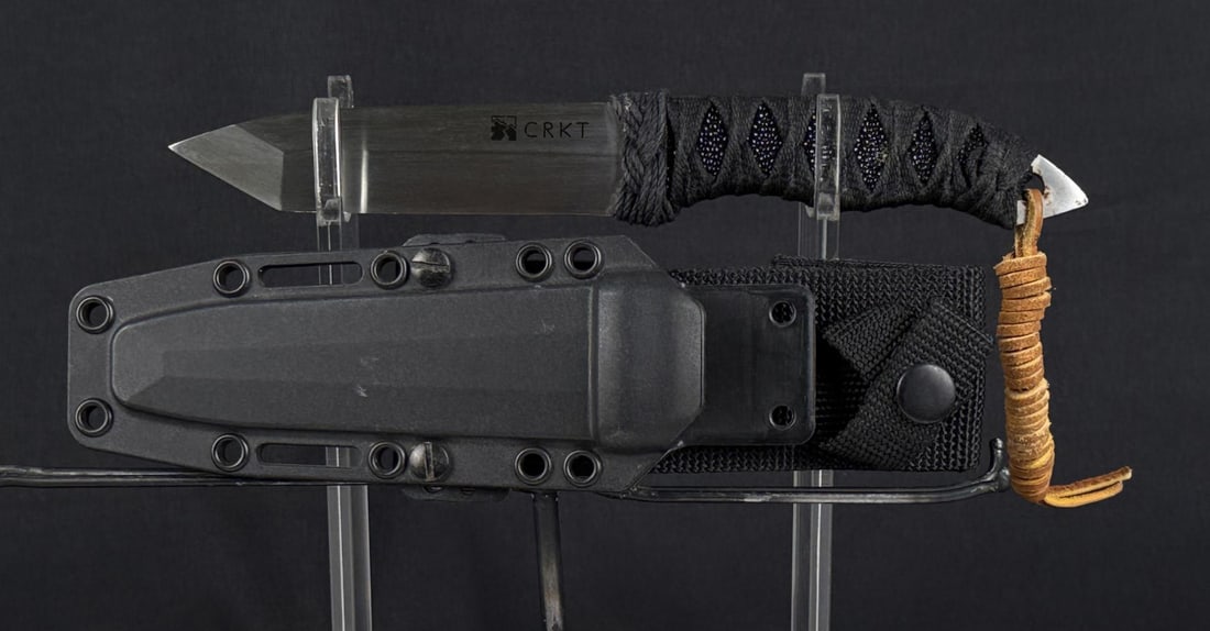 CRKT First Strike Tanto Fighting Knife: Nice example.