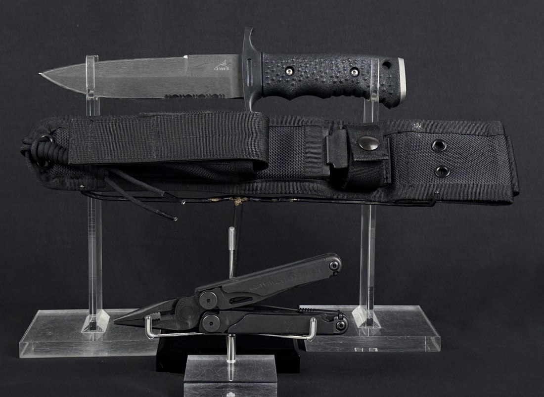 Gerber Watson Harsey Silver Trident Fighting Knife (1 of 8)