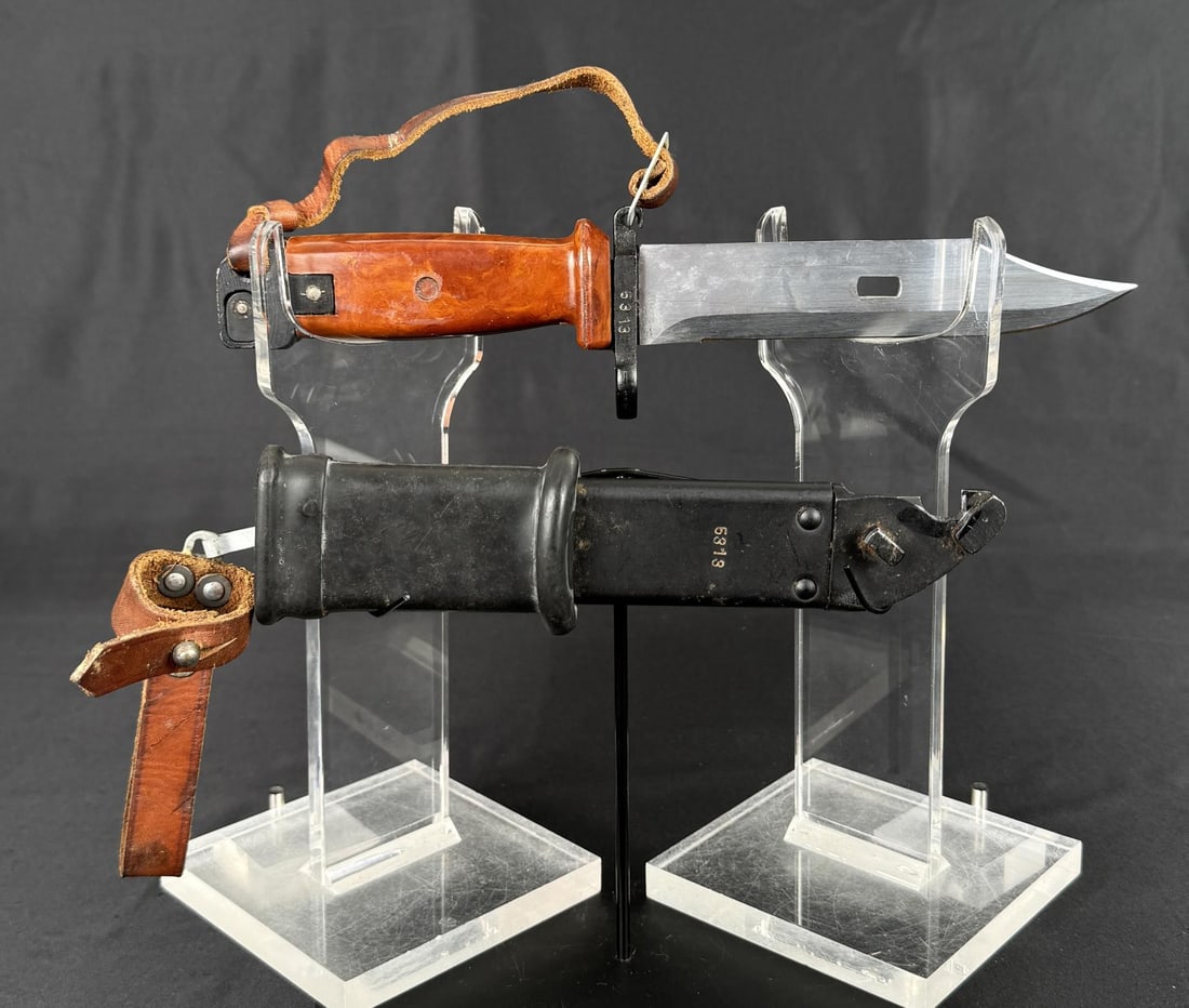 Russian Bakelite Handle AK47 AKM Type I Bayonet: Nice example.