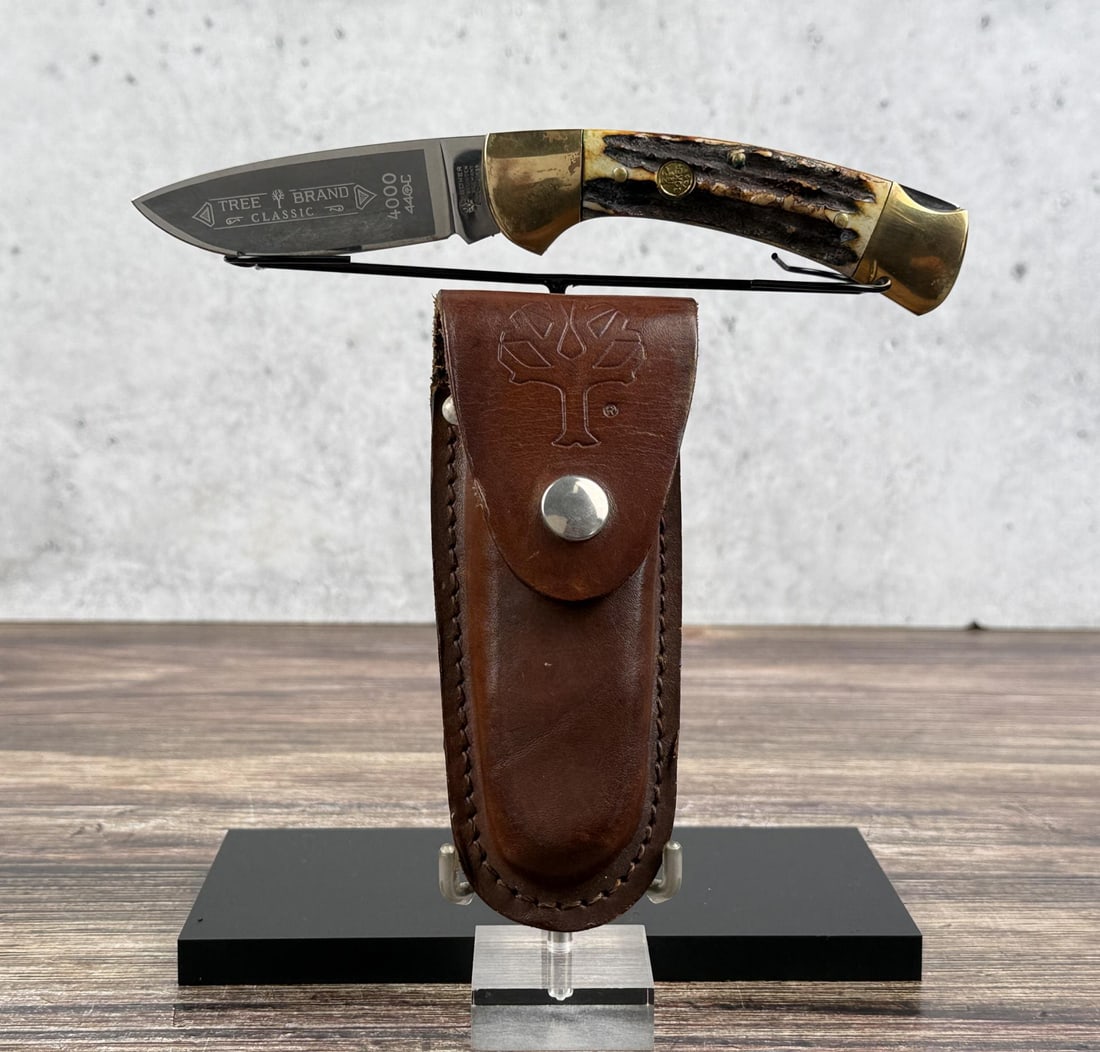 Boker Tree Brand Classic 4000 Stag Pocket Knife (1 of 7)