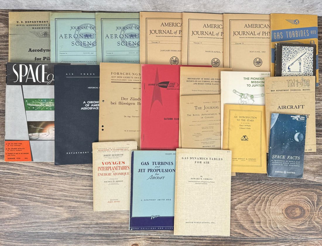 Collection of NASA and Space Program Rocket Books (1 of 7)