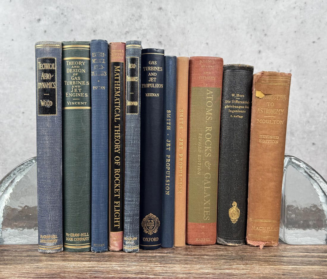 Collection of NASA and Space Program Rocket Books (1 of 4)