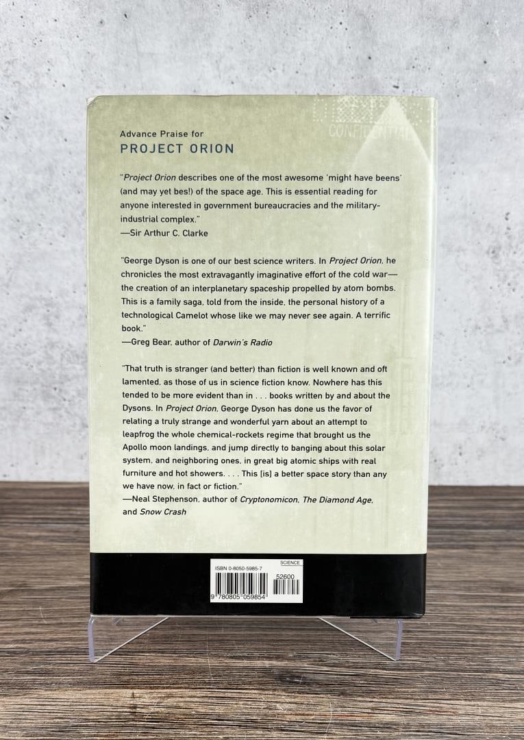 Project Orion Author Signed - 2