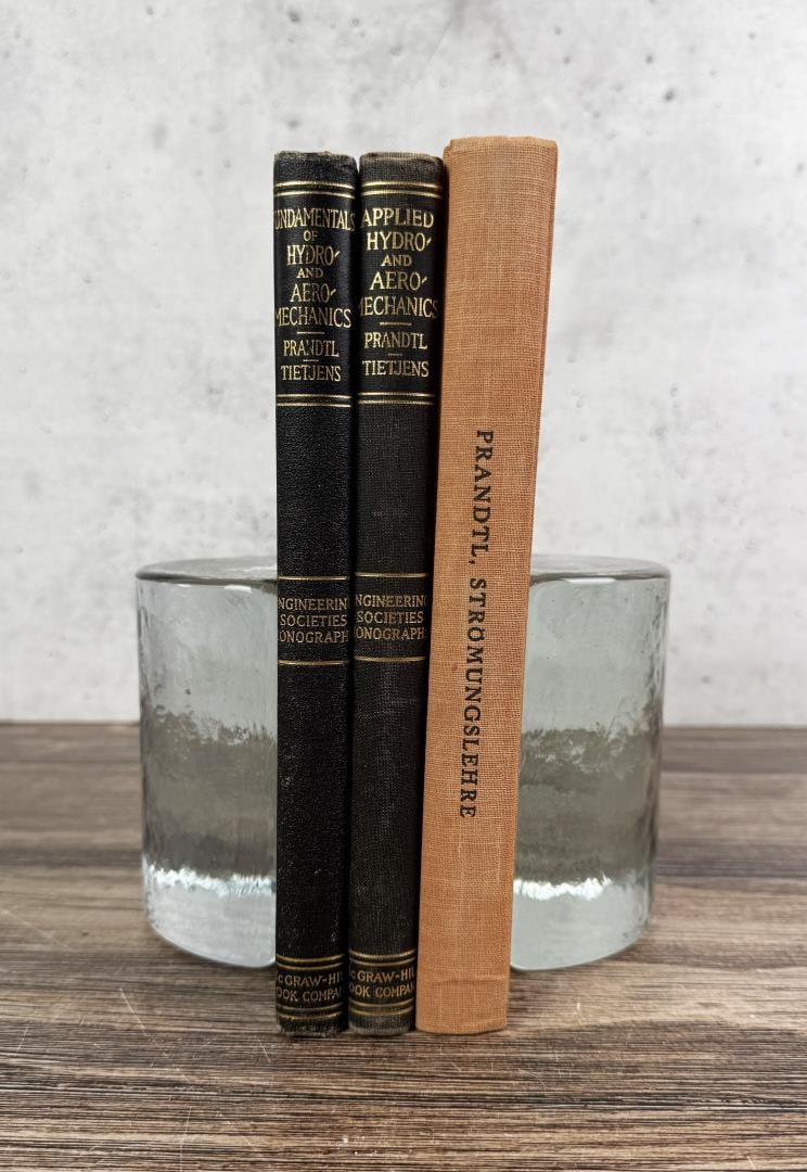 Fundamentals Applied Hydro and Aeromechanics: Signed by Schaefer. Provenance: The Rocket Development Library of Herbert Schaefer Herbert Schaefer was born and educated in Berlin, Germany and worked in the fields of mechanical and aeronautical