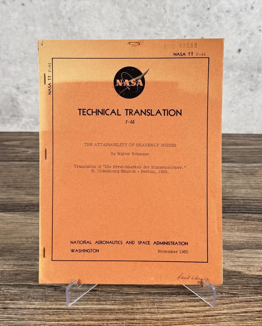 NASA TT F-44 Technical Translation (1 of 6)