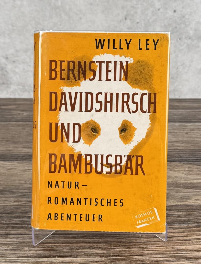 Bernstein Davidshirsch Und Bambusbar Author Signed: Willy Ley. Author Signed. 1956 Provenance: The Rocket Development Library of Herbert Schaefer Herbert Schaefer was born and educated in Berlin, Germany and worked in the fields of mechanical and
