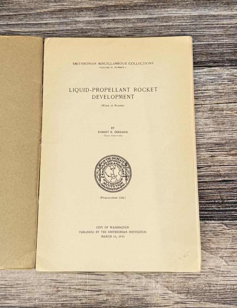 Liquid-Propellant Rocket Development Smithsonian - 2