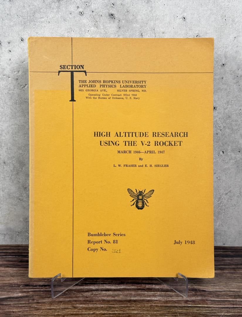 High Altitude Research Using the V-2 Rocket (1 of 9)