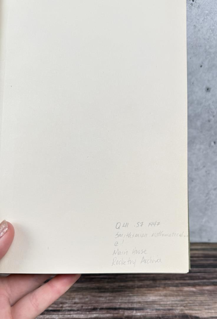 Smithsonian Mathematical Formulae - 5