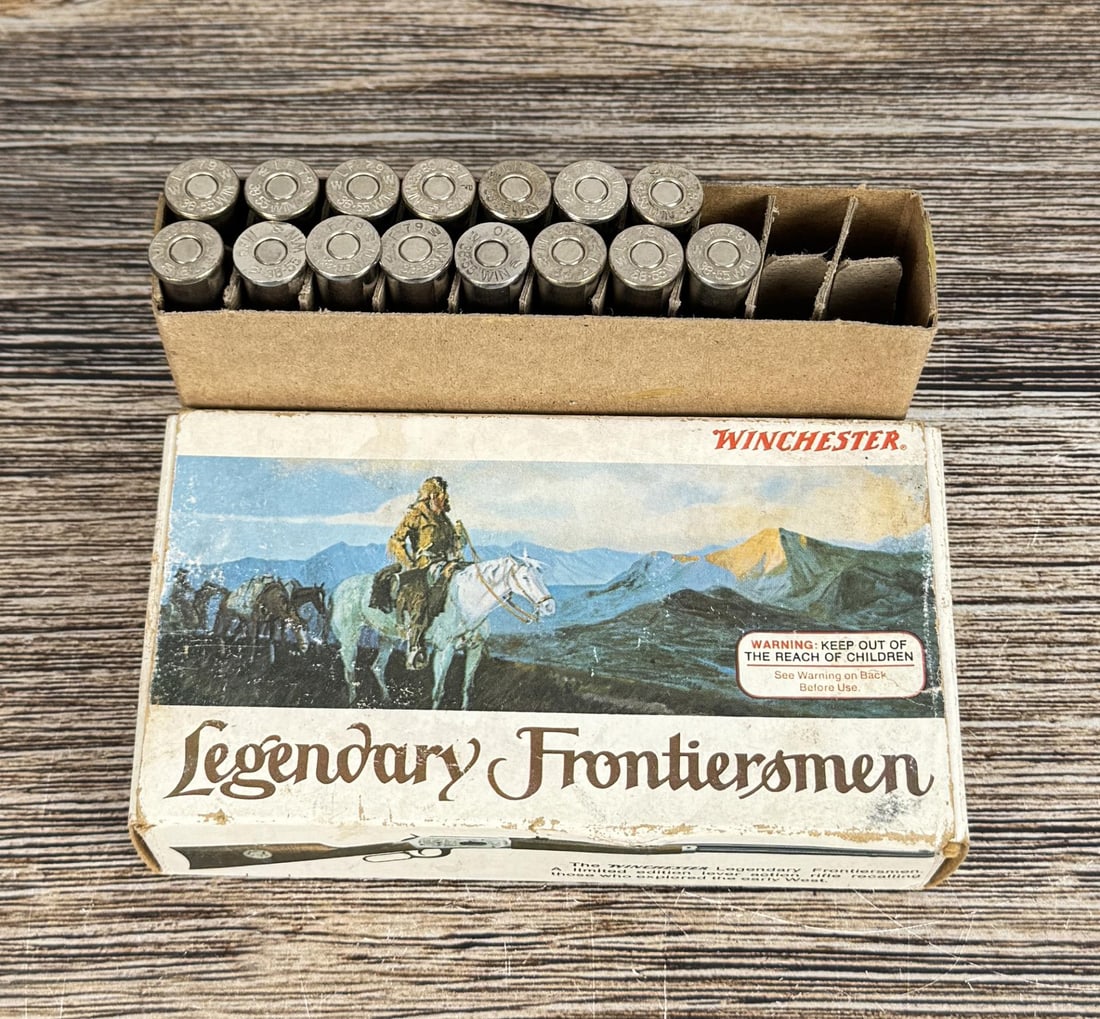 Winchester Legendary Frontiersmen 38-55 Ammo (1 of 6)