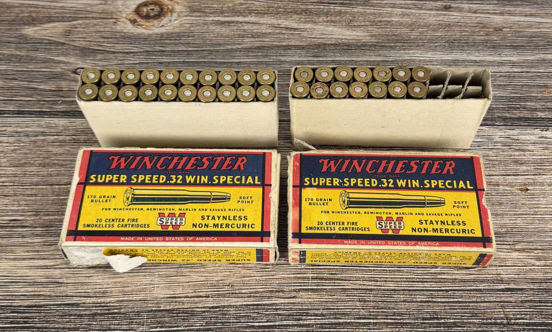 Winchester Super Speed .32 Win Special Ammo (1 of 6)