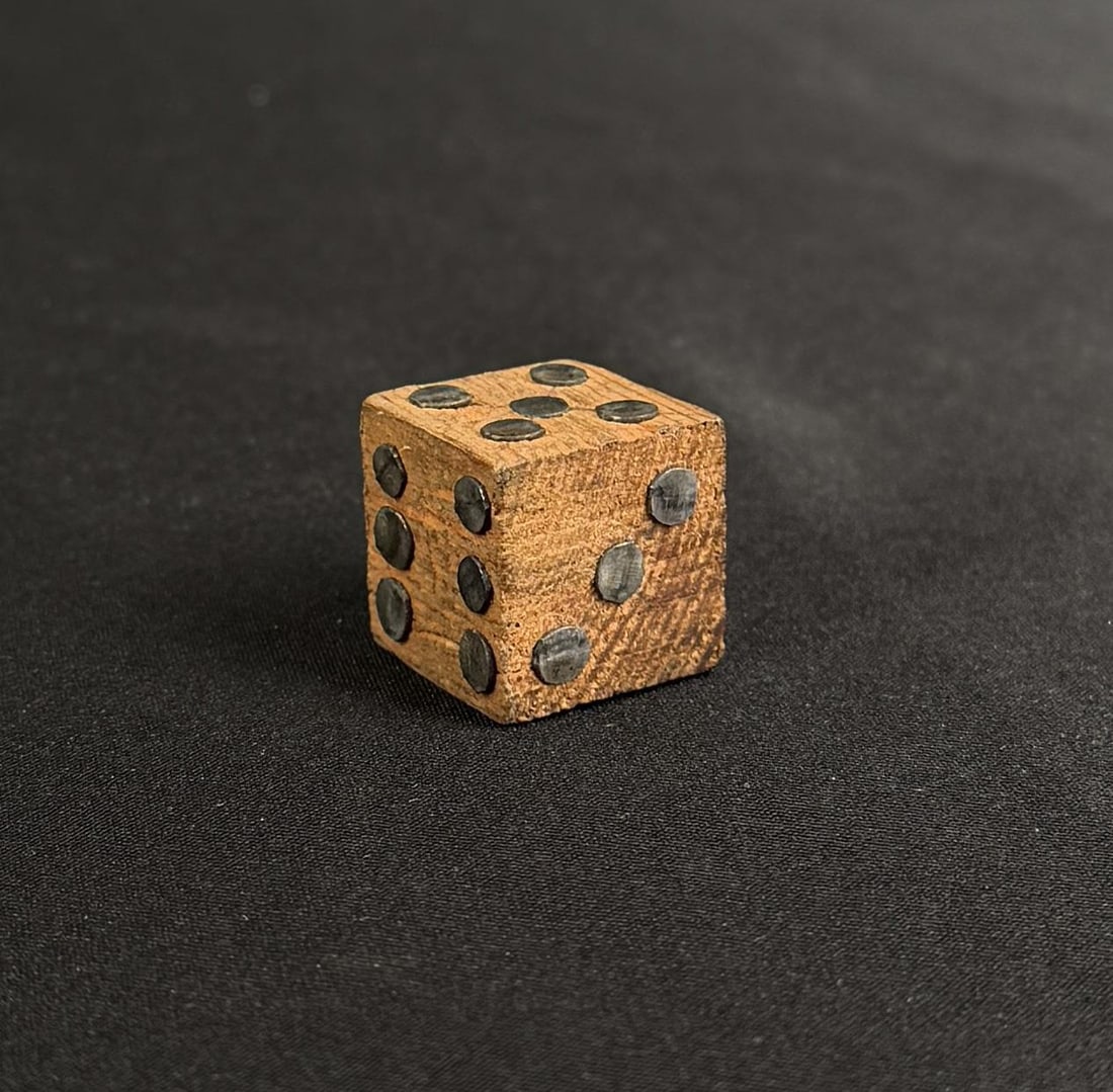 Deer Lodge Montana Prisoner Made Dice (1 of 4)
