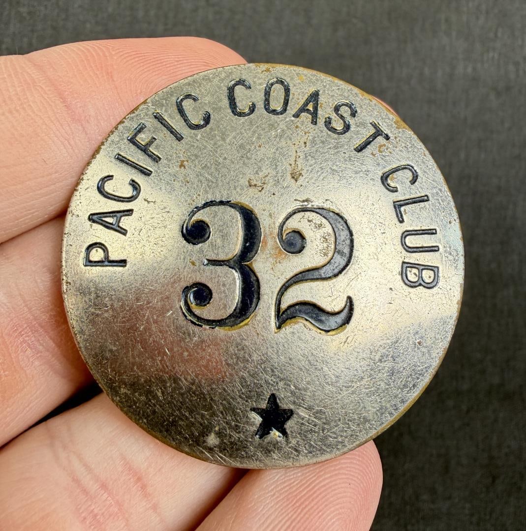 Pacific Coast Club Long Beach California Badge (1 of 4)