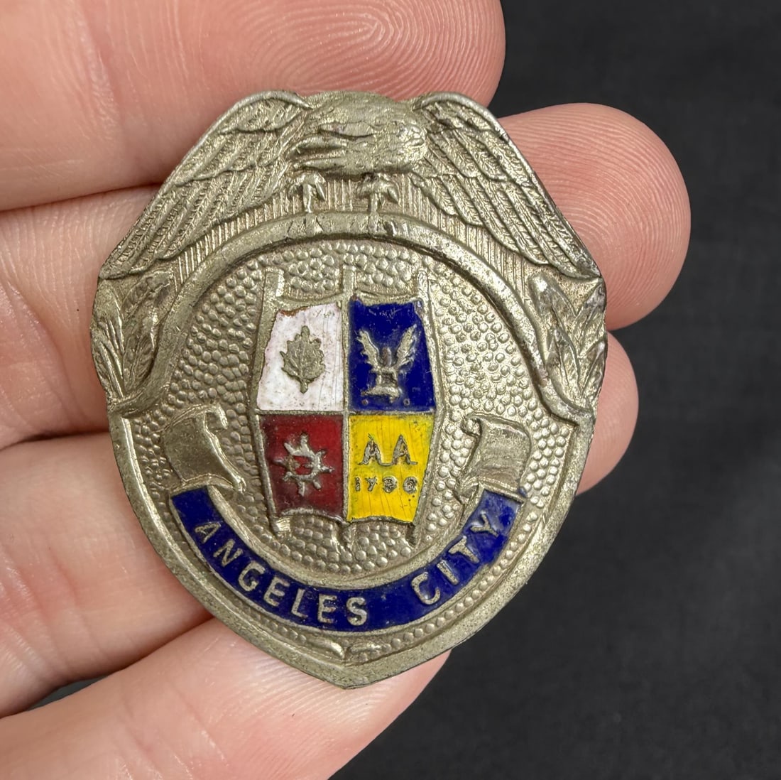 WW2 Angeles City Philippines Badge (1 of 3)