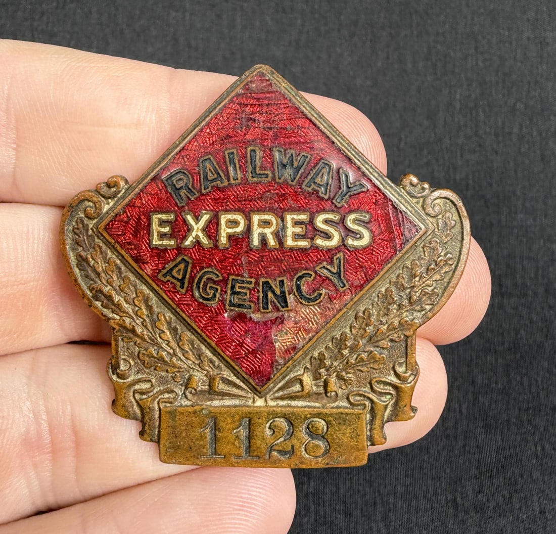Railway Express Agency Railroad Badge (1 of 3)