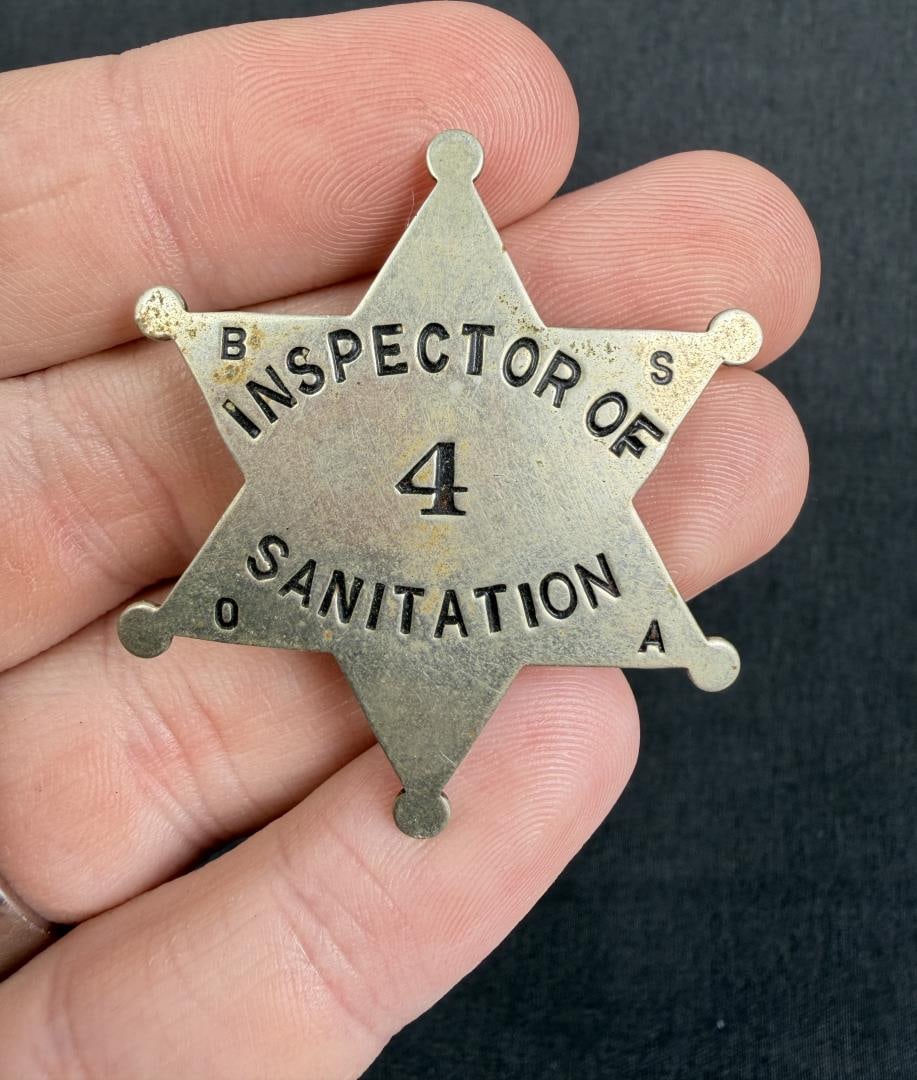 Board of Sanitarians Inspector of Sanitation Badge (1 of 3)