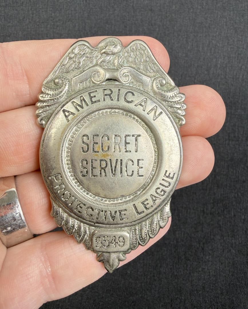 American Secret Service Protective League Badge (1 of 3)