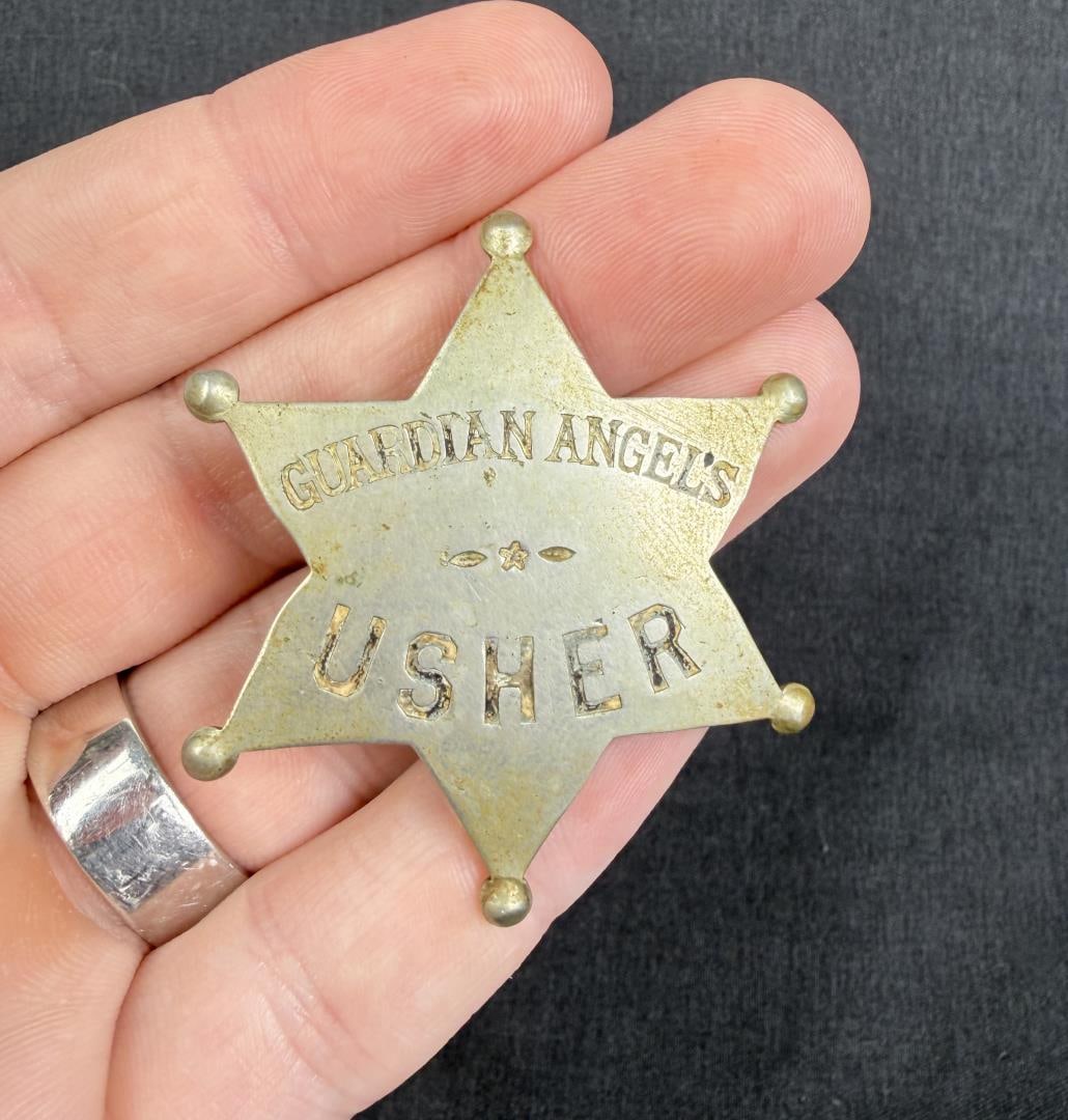 Guardian Angels Usher Badge (1 of 3)