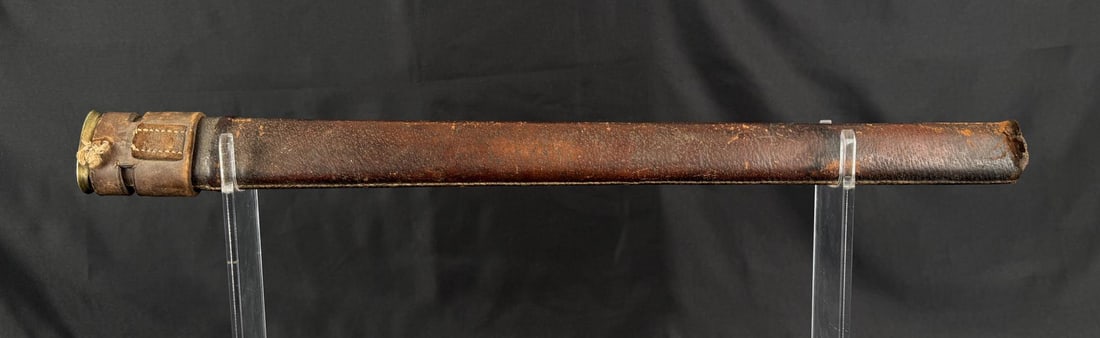 Leather Wrapped Sword Scabbard (1 of 7)