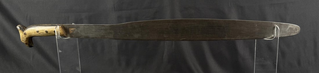 Spanish Colonial Mexican Horn Handle Bolo Sword (1 of 6)