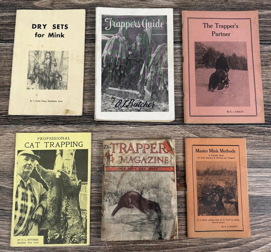 Trapper Trapping Magazines and Guides (1 of 3)