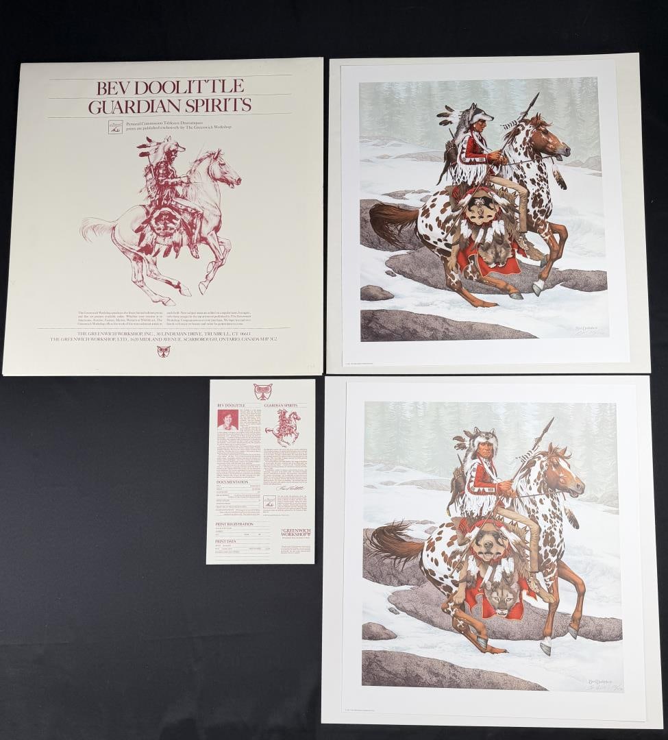 Bev Doolittle Guardian Spirits Prints Signed (1 of 11)