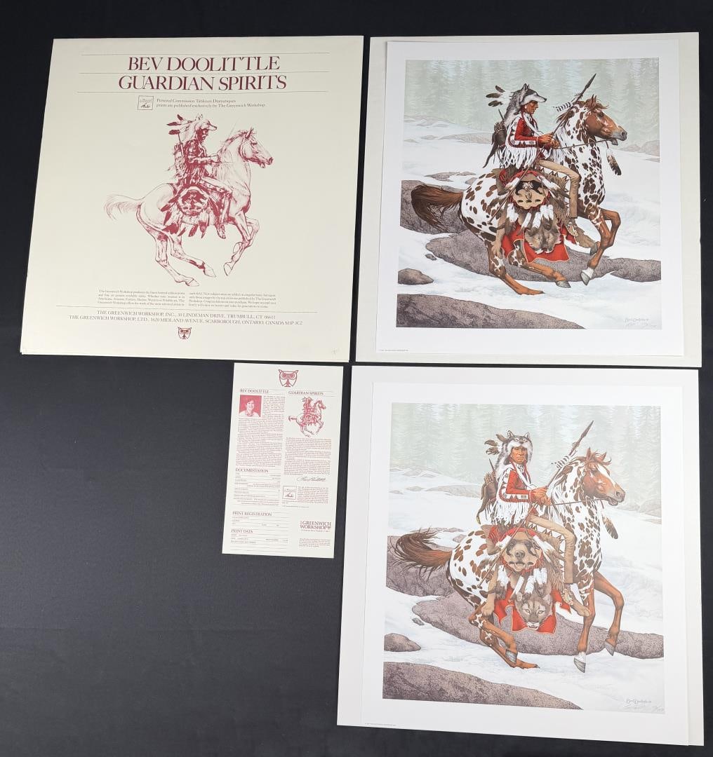 Bev Doolittle Guardian Spirits Prints Signed (1 of 11)