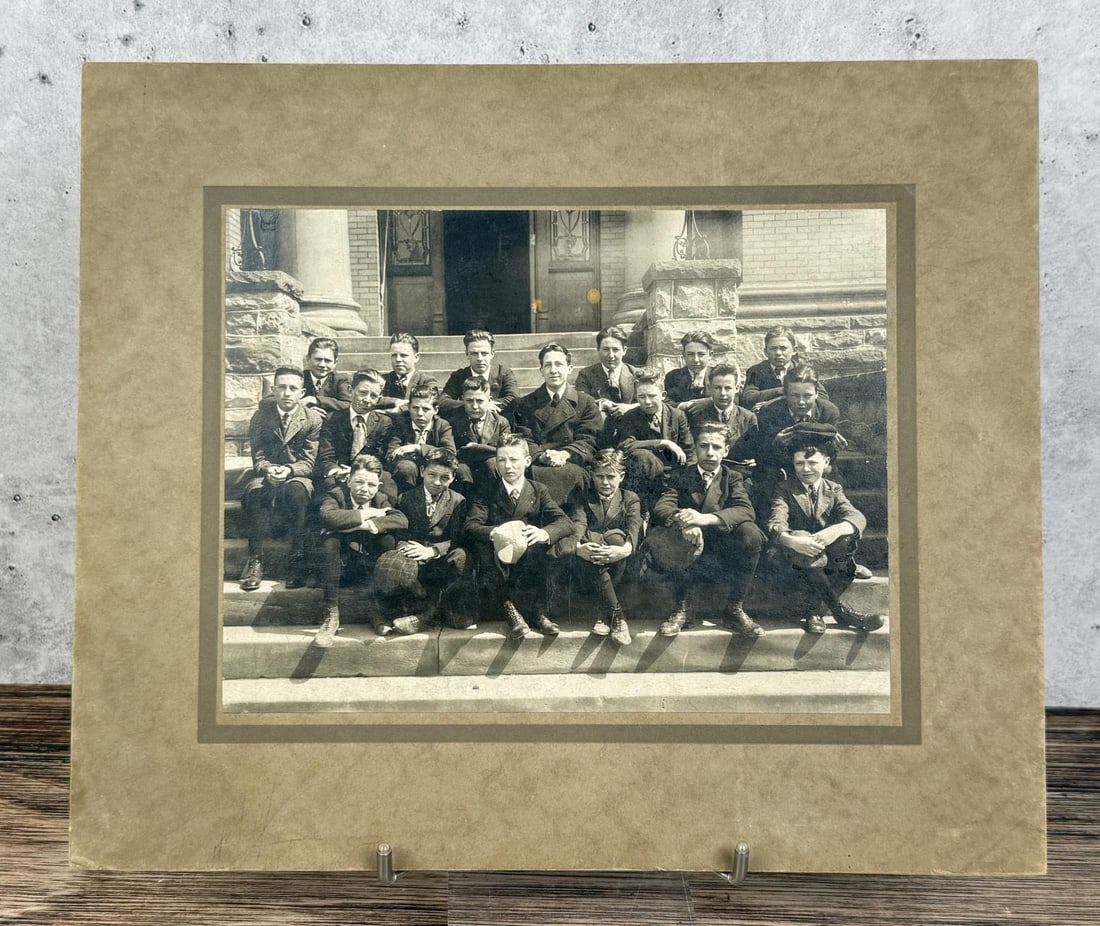 Missoula Montana Franklin School Cabinet Photo: 10" by 12". More than likely Franklin Elementary. Photographer is McKay.
