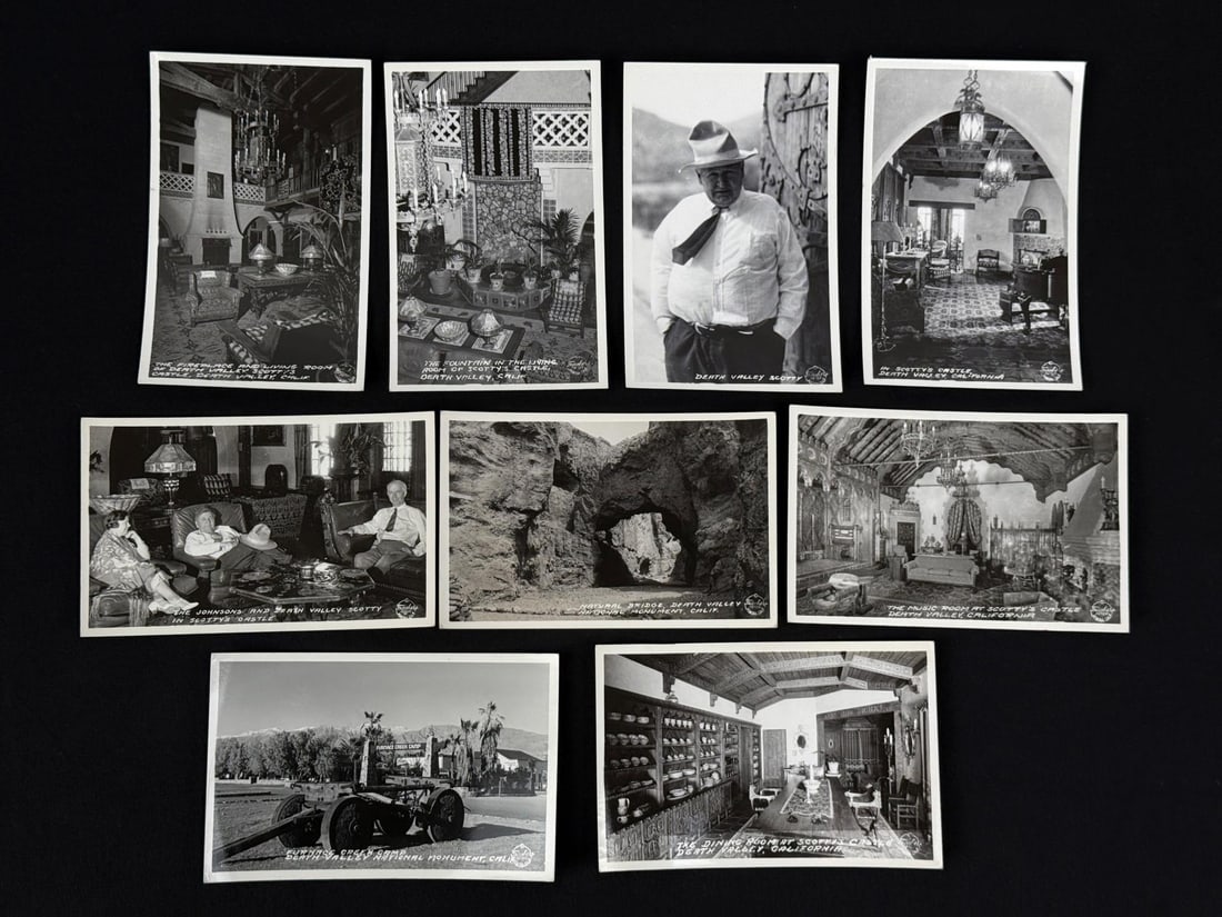 Group of Death Valley California RPPC Postcards (1 of 4)