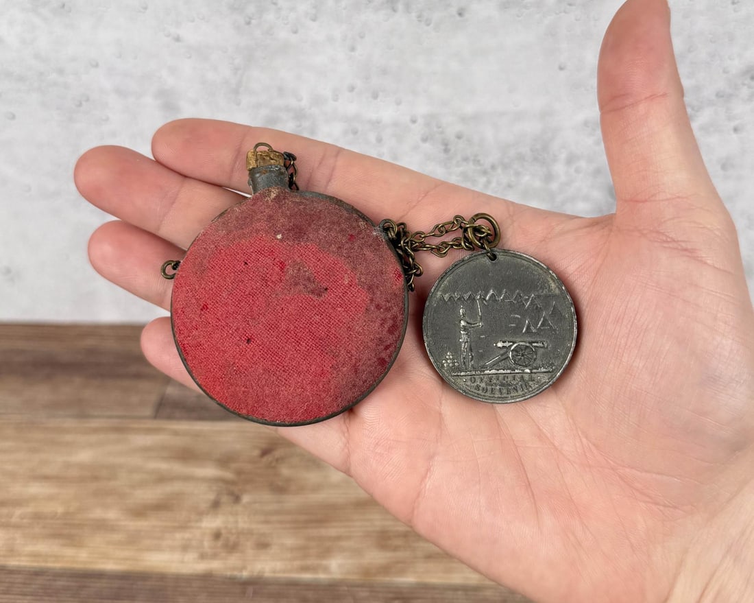 GAR Civil War Miniature Souvenir Canteen (1 of 7)