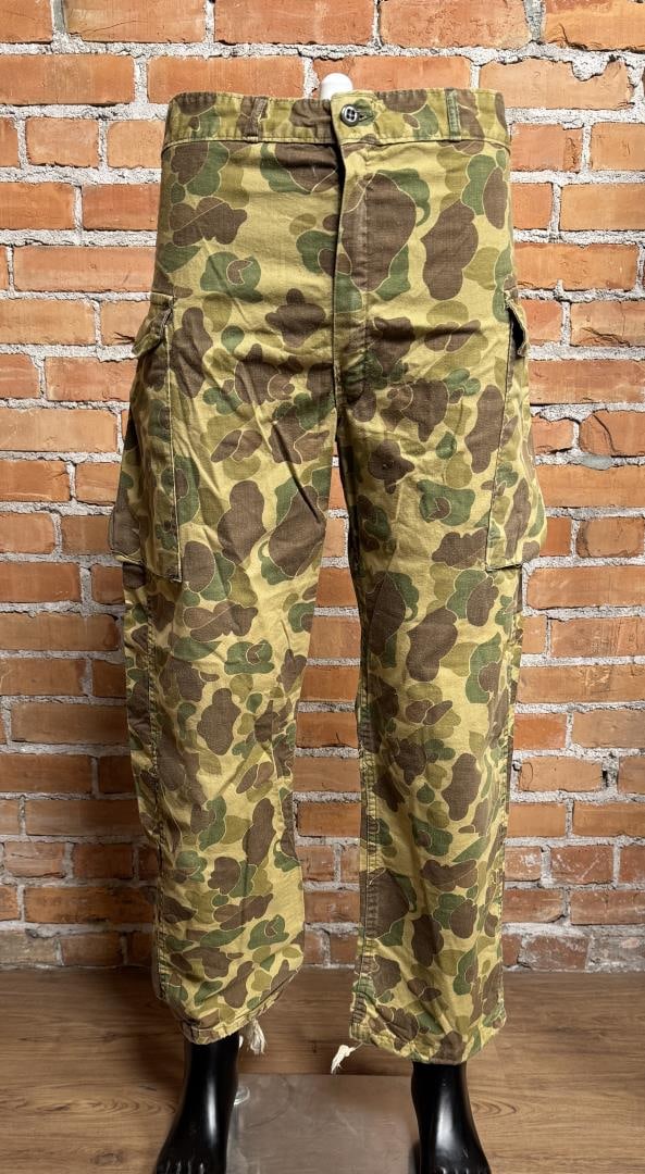 Vietnam War Beo Gam Duck Camo Trousers: 33x27.