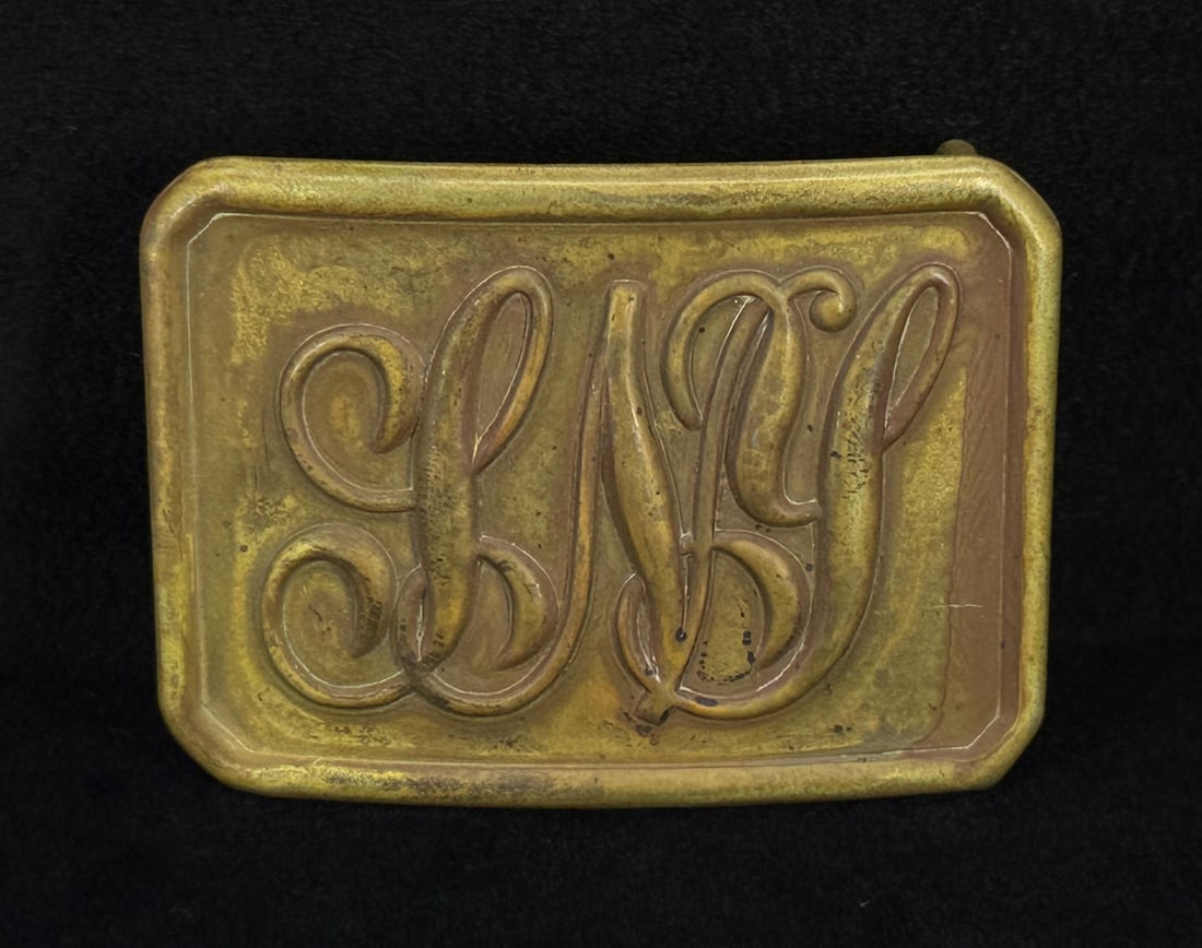 New York State Militia Belt Buckle Plate (1 of 3)