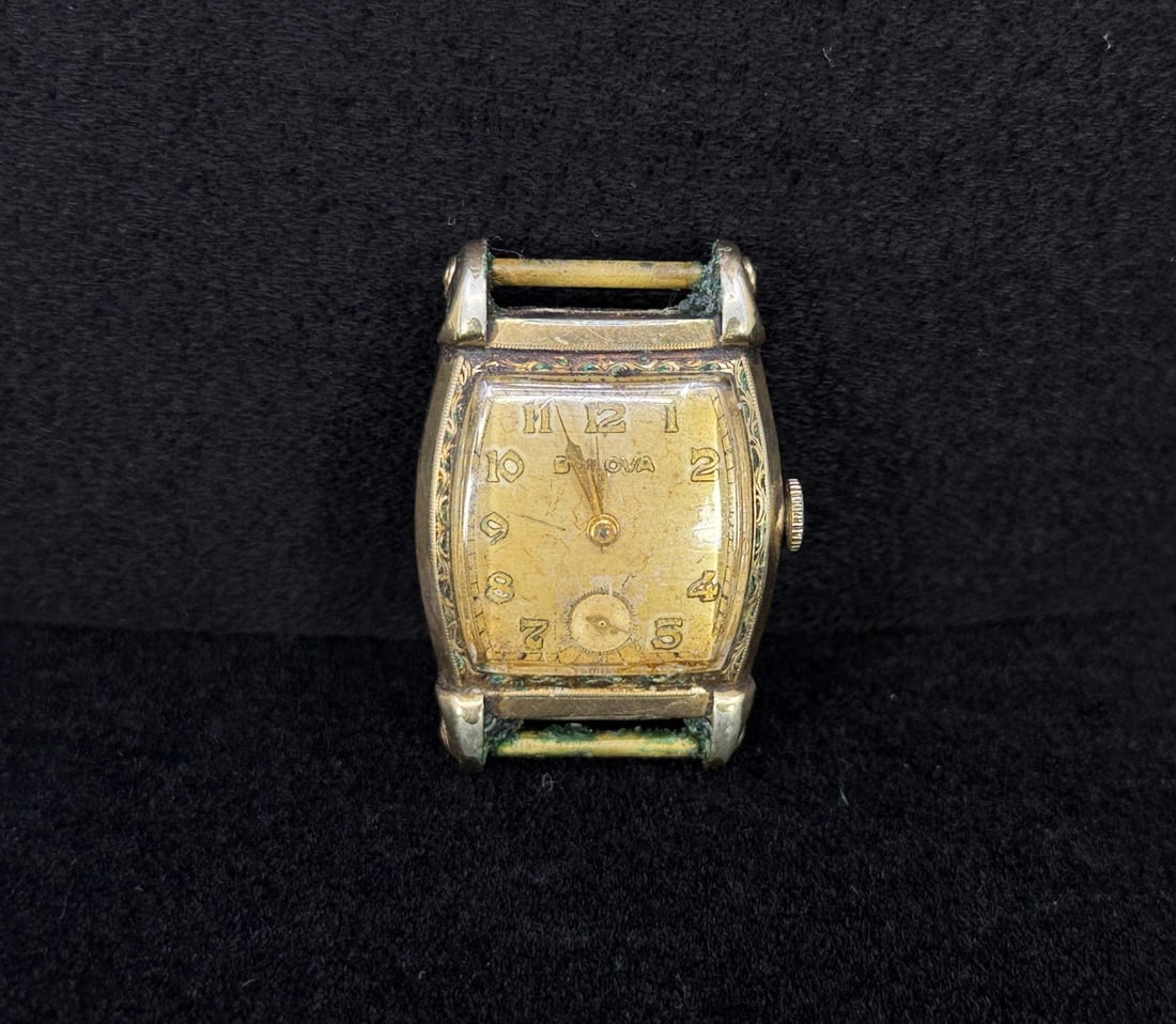 Art Deco Bulova 10BT 10K Gold Filled Watch (1 of 5)