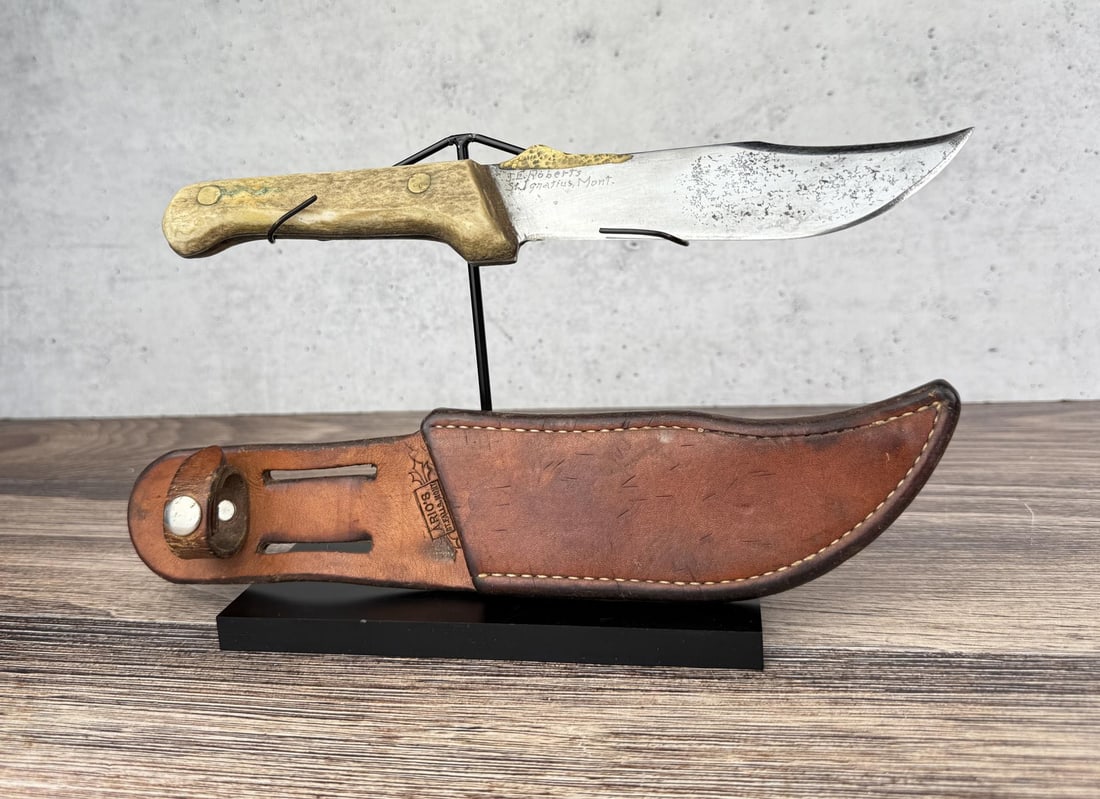 JE Roberts Montana Made Hunting Knife (1 of 6)