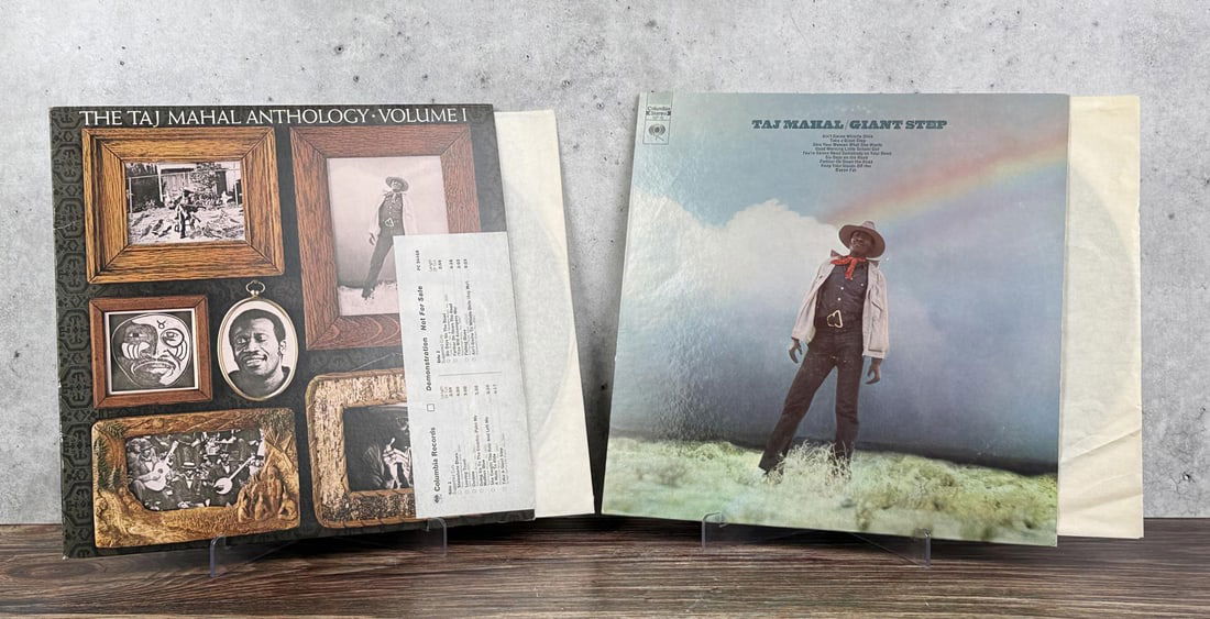 Taj Mahal Anthology Giant Step 33 LP Records: PC 34466 and GP 18