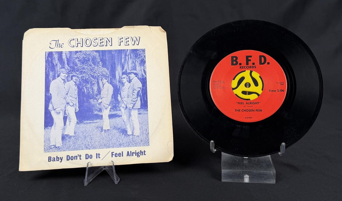 The Chosen Few Baby Don t Do It 45 Record 6-6948: Nice example with scarce dust jacket.