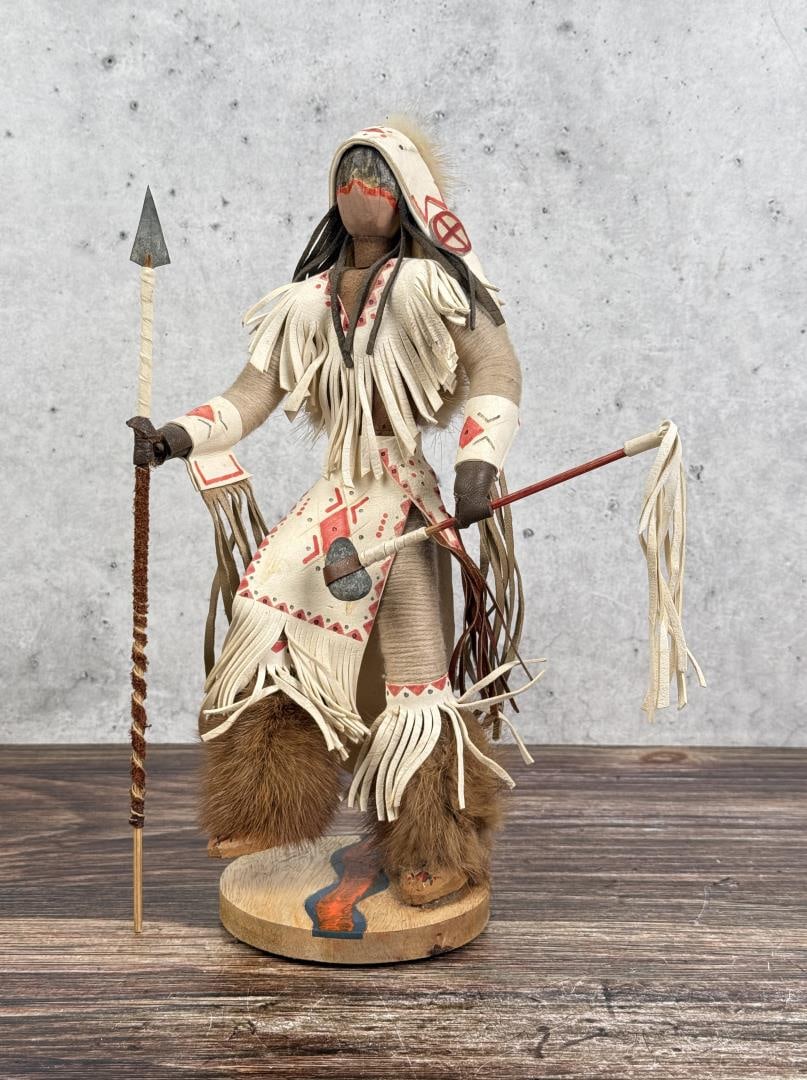 Sioux Native American Indian Warrior Doll (1 of 7)