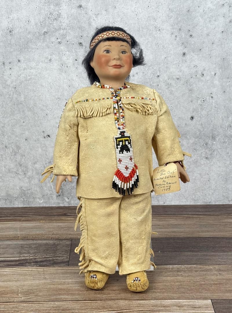 Barbara Peterson Comley Little Big Chief Doll (1 of 5)