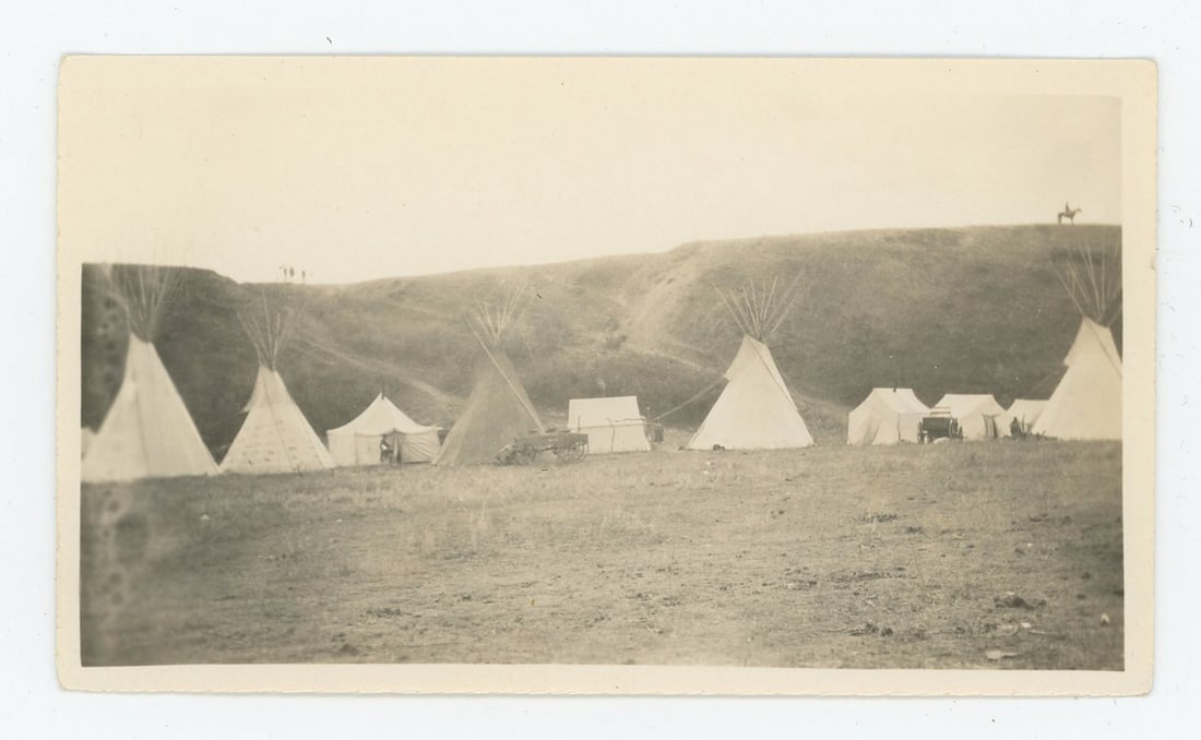 Crow Encampment Little Horn River Montana Photo (1 of 3)