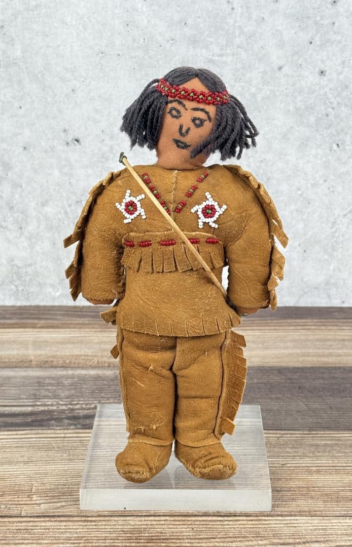 Bannock Buckskin Native American Indian Doll (1 of 3)