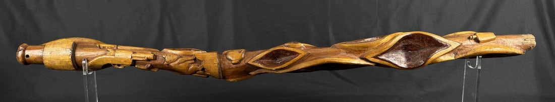 Standing Rock Reservation Diamond Willow Cane (1 of 8)