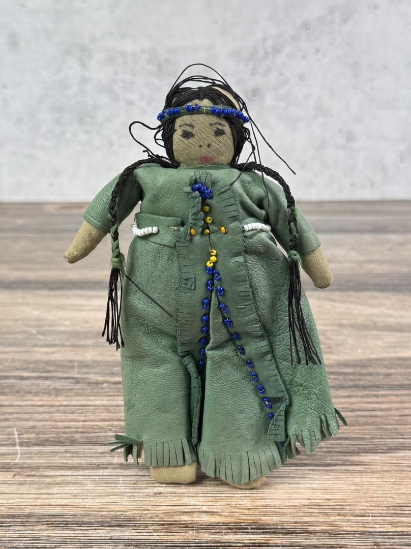 Oklahoma Kiowa Native American Indian Doll (1 of 3)
