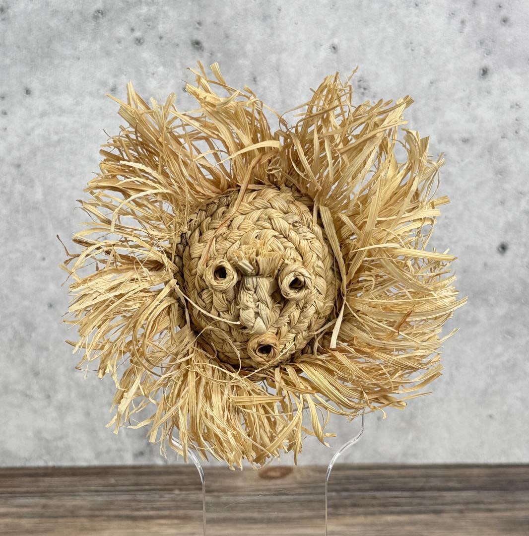 Iroquois Native American Indian Corn Husk Mask (1 of 3)