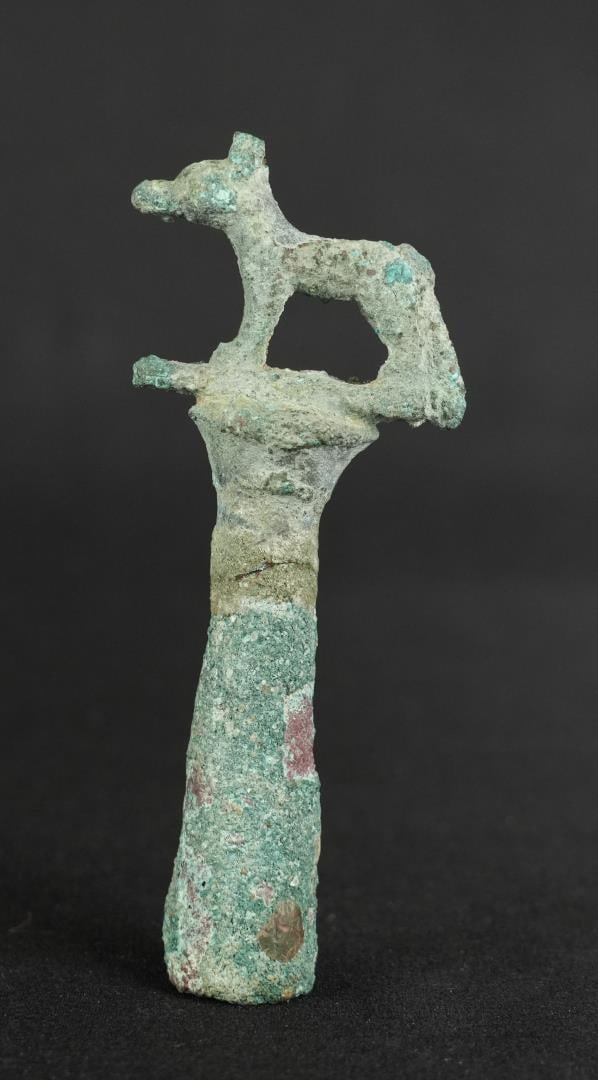 Ancient Egyptian Bronze Wepwawet Statuette (1 of 8)