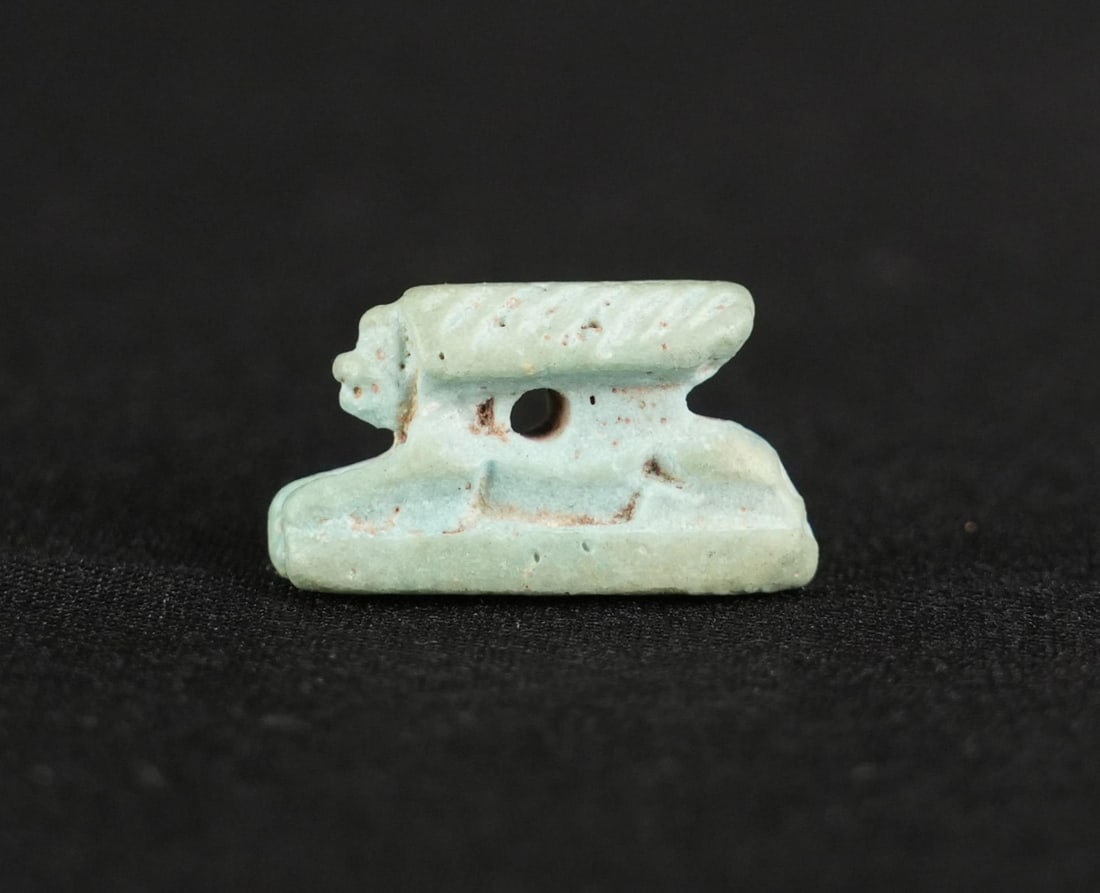 Ancient Egyptian Faience Amulet of Goddess Wenut (1 of 6)