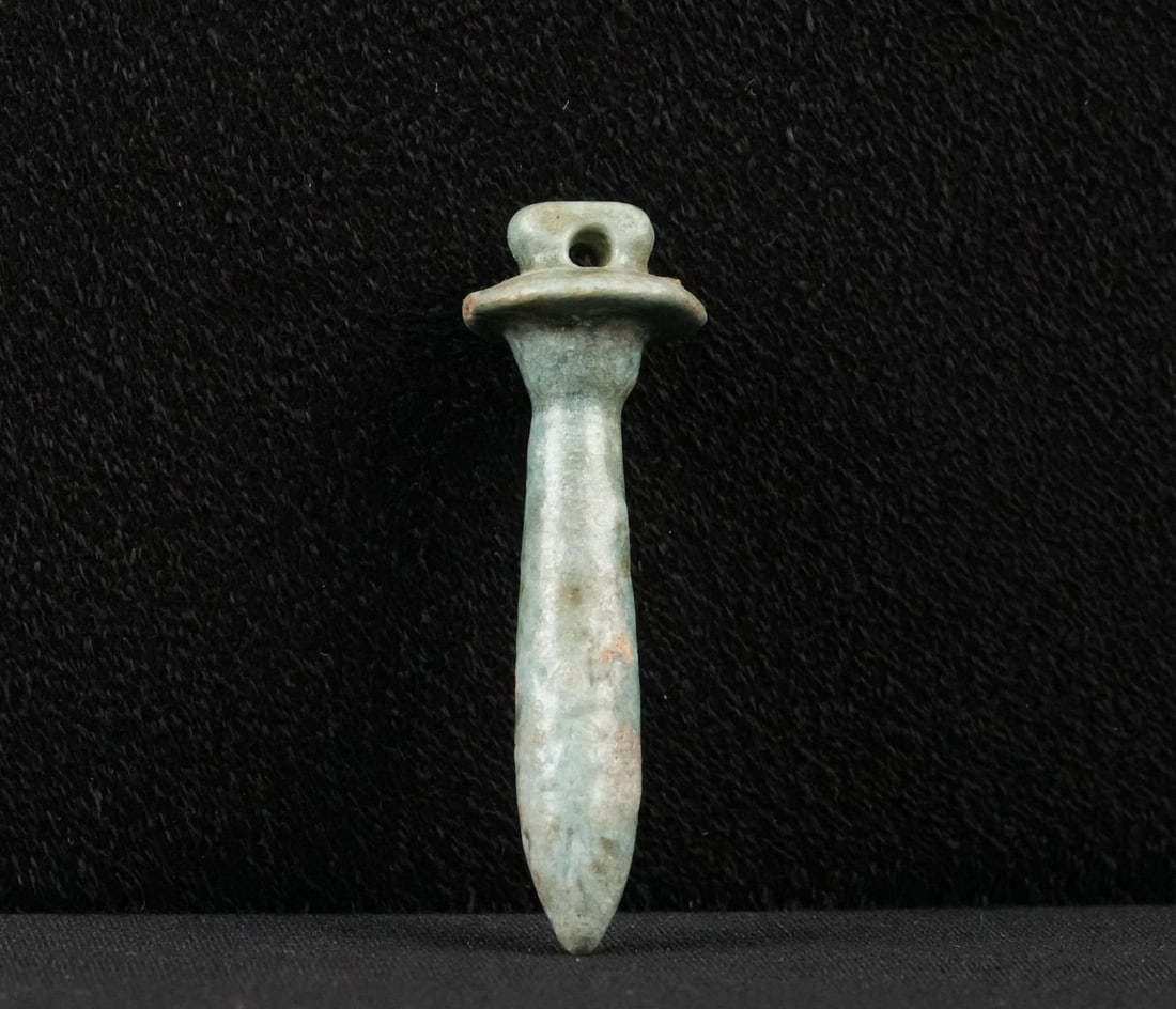 Ancient Egyptian Wadj Papyrus Column Amulet (1 of 9)