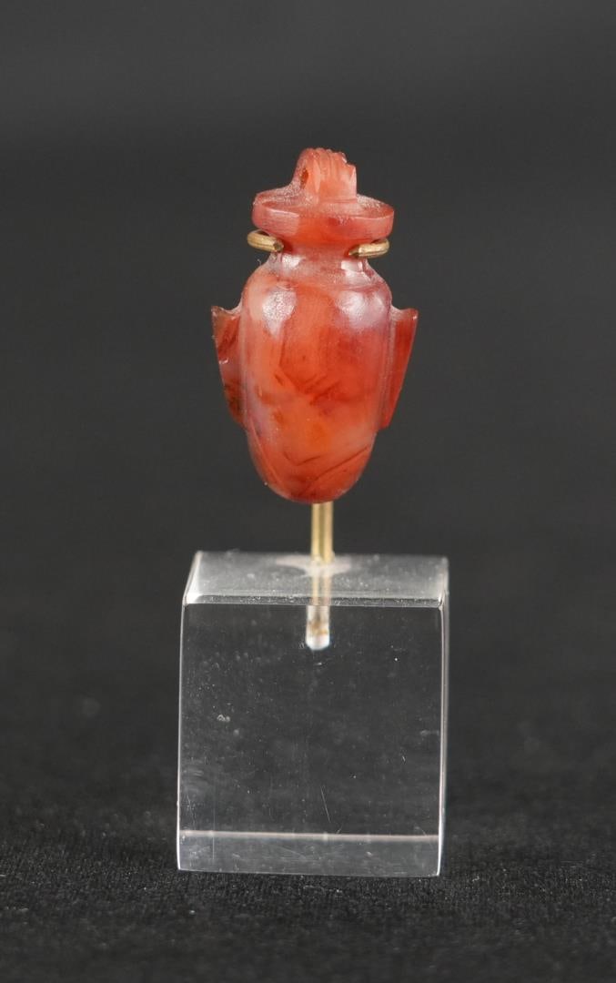 Ancient Egyptian Carnelian Heart Ib Amulet (1 of 7)