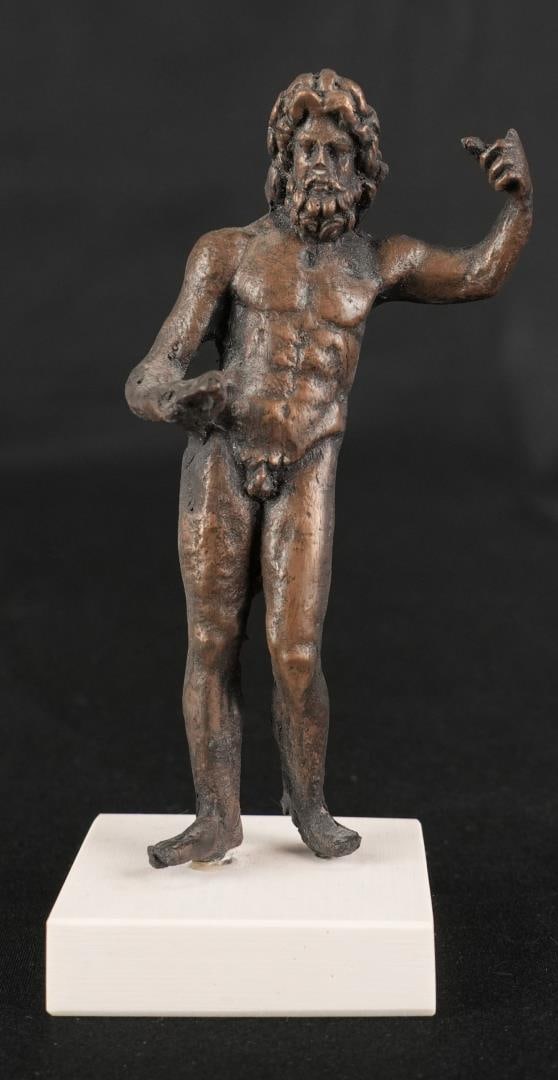 Roman Bronze Statue of Jupiter or Neptune (1 of 7)