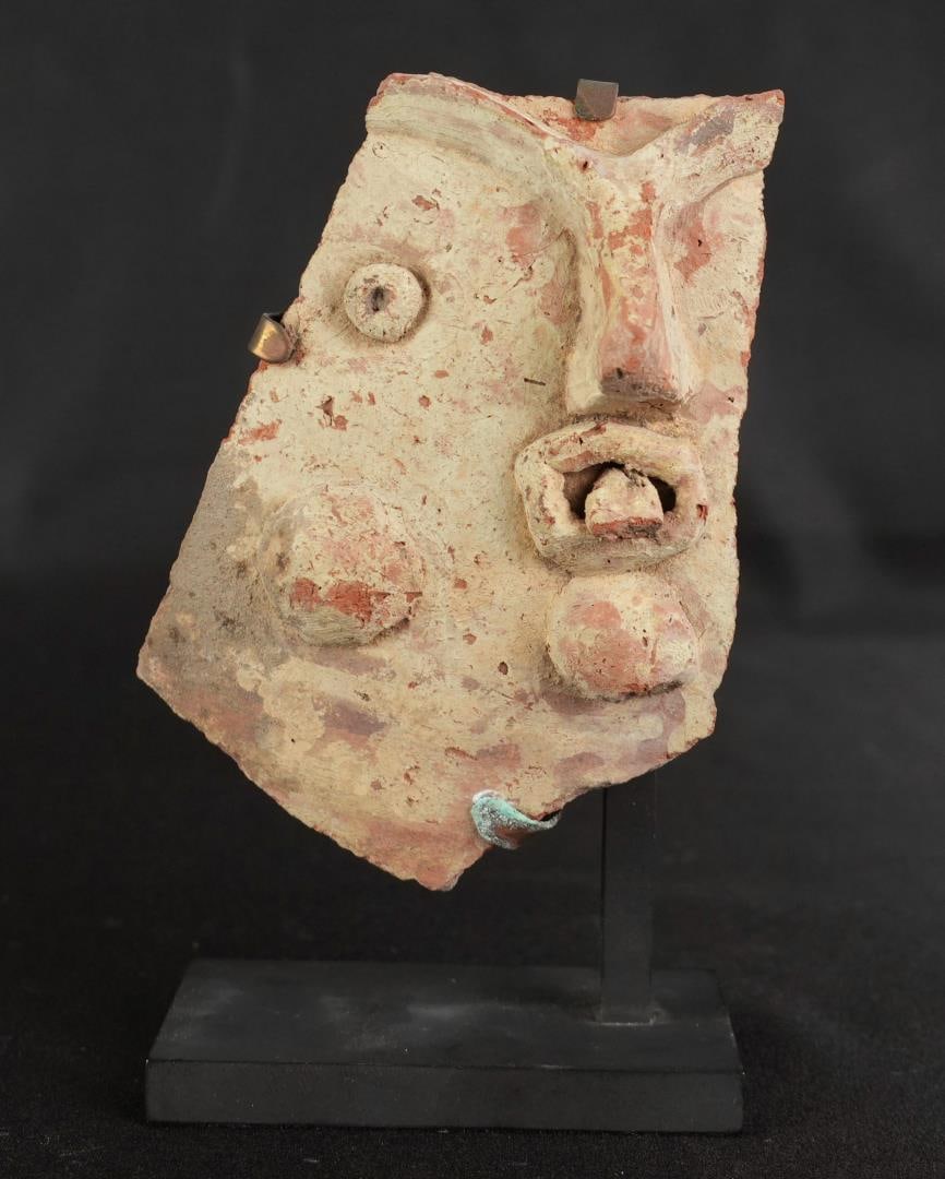 Greco Roman Terracotta Mask Fragment (1 of 7)